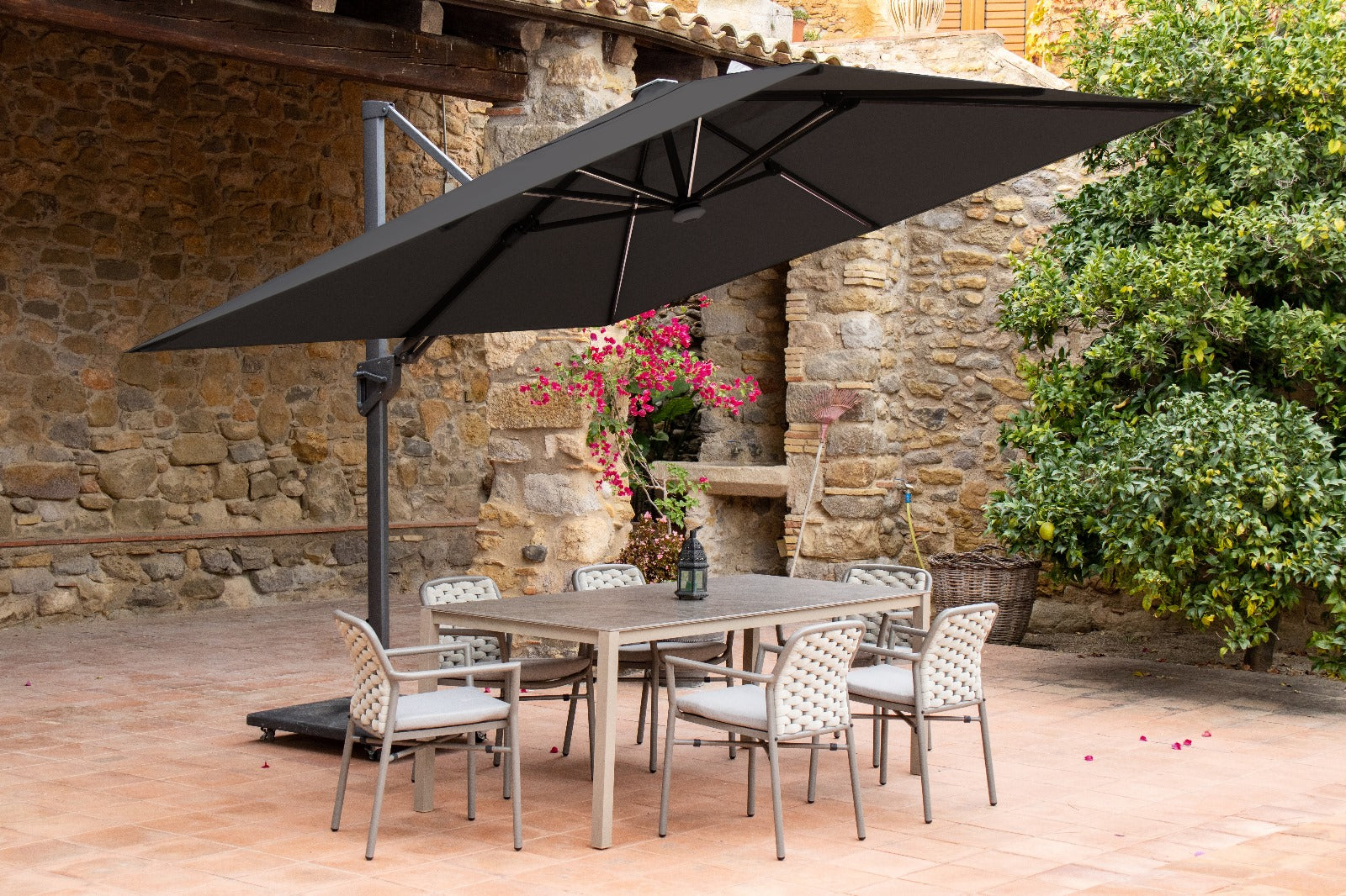 LIVORNO LED - Parasol carré