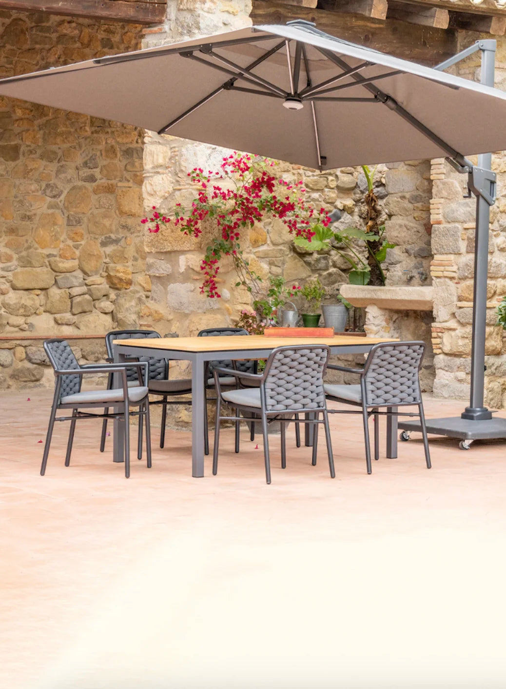 LIVORNO LED - Parasol carré