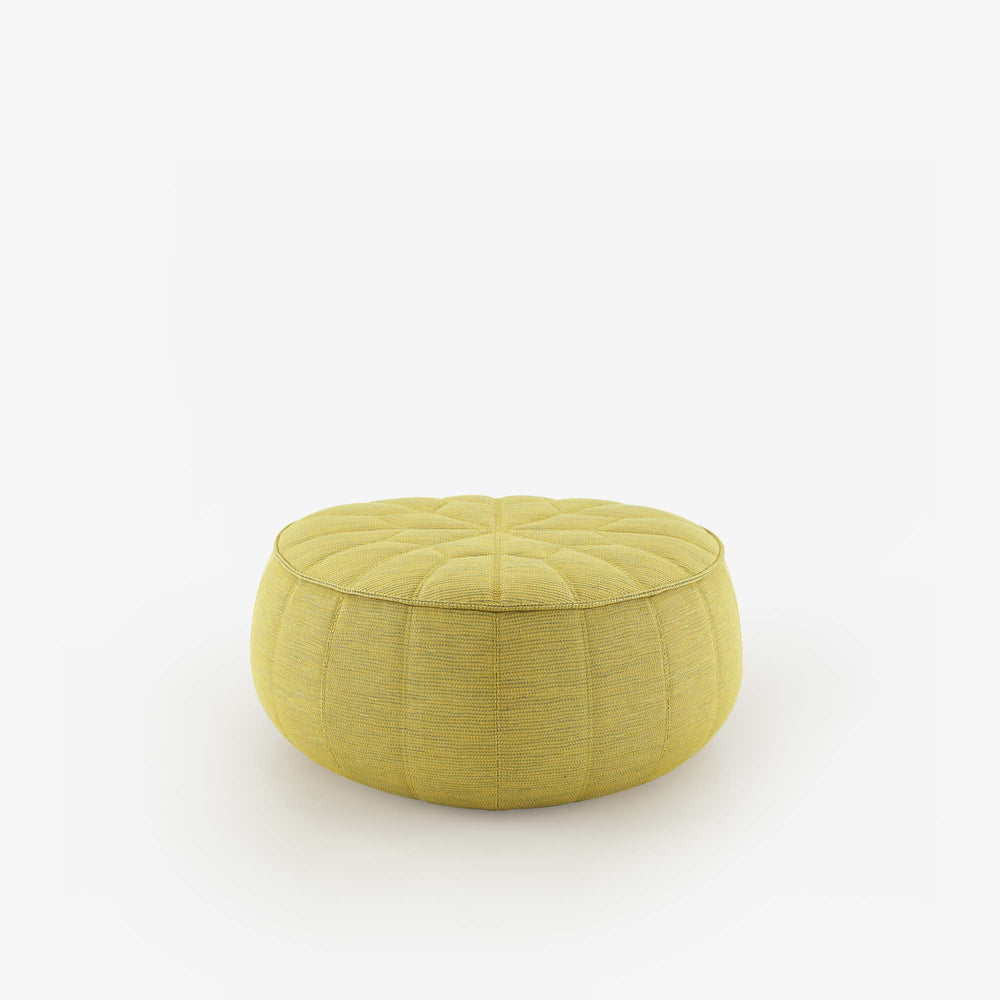 Ottoman - Pouf outdoor en tissu Tess Galet