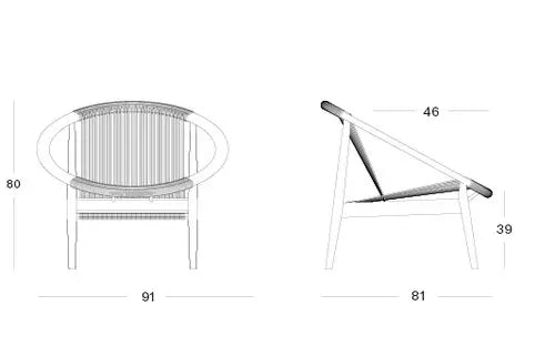 NORMA - Chaise lounge - Modèle d'exposition