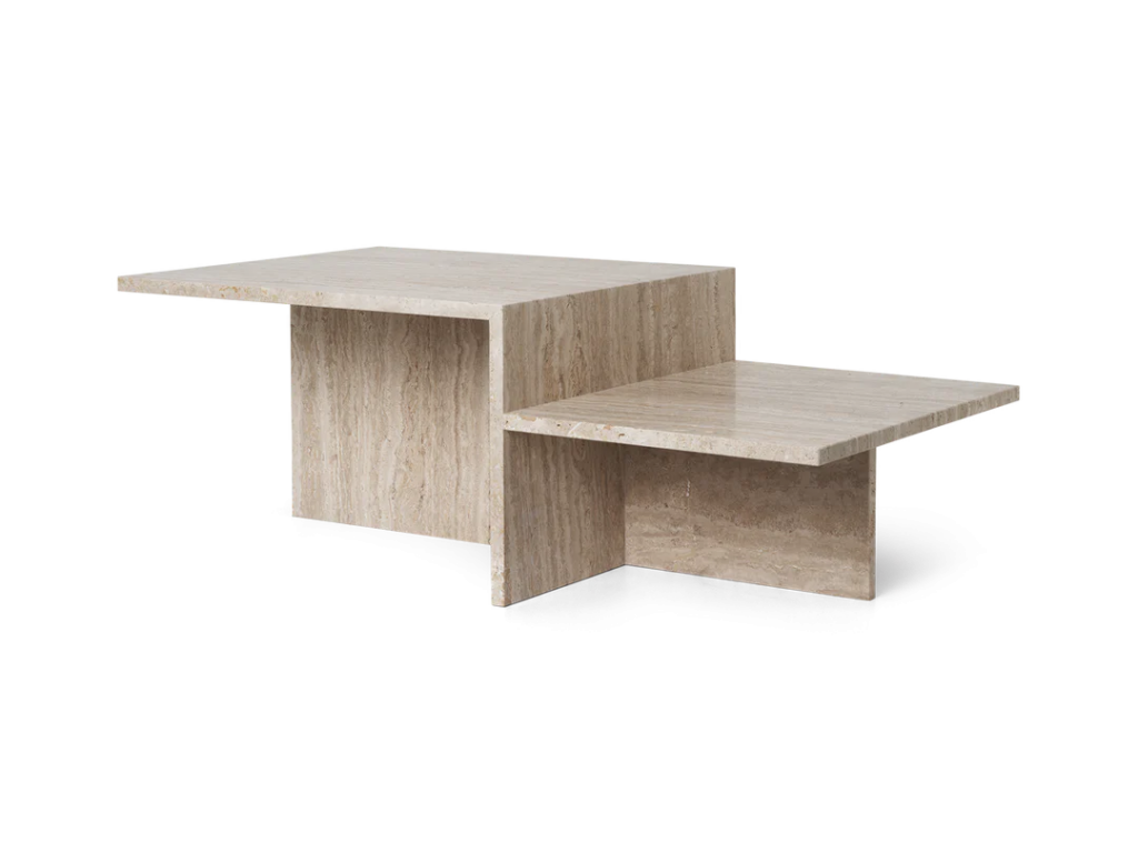 DISTINCT - Table basse en Travertin