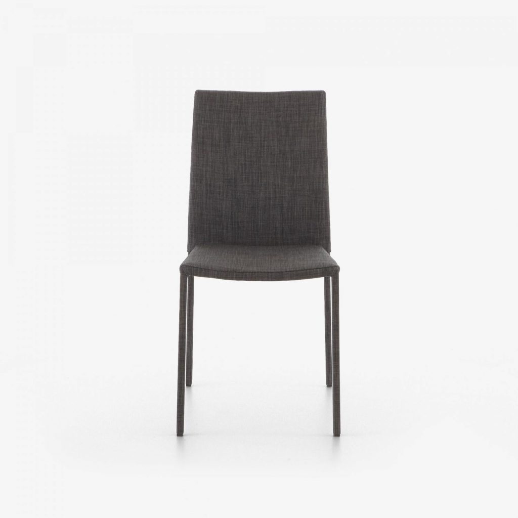 SLIM - Jeu de 4 chaises Anthracite / Modèle d'exposition