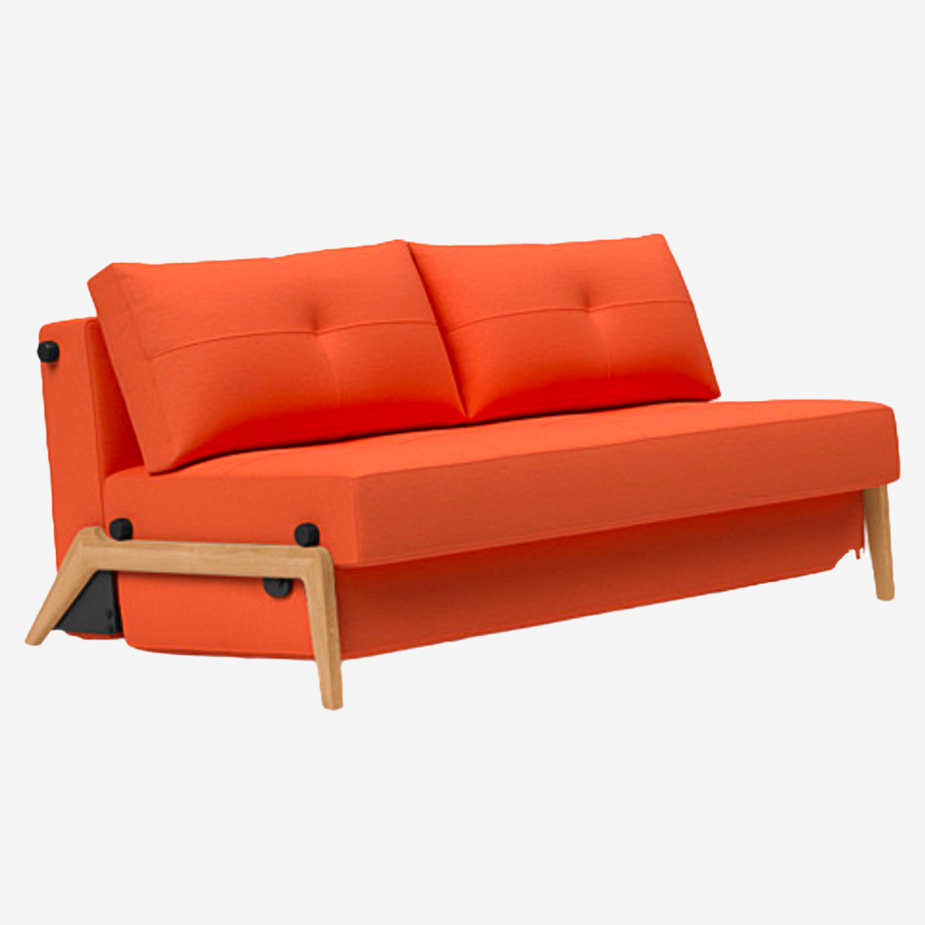 CUBED 160 - Canapé convertible pieds chêne