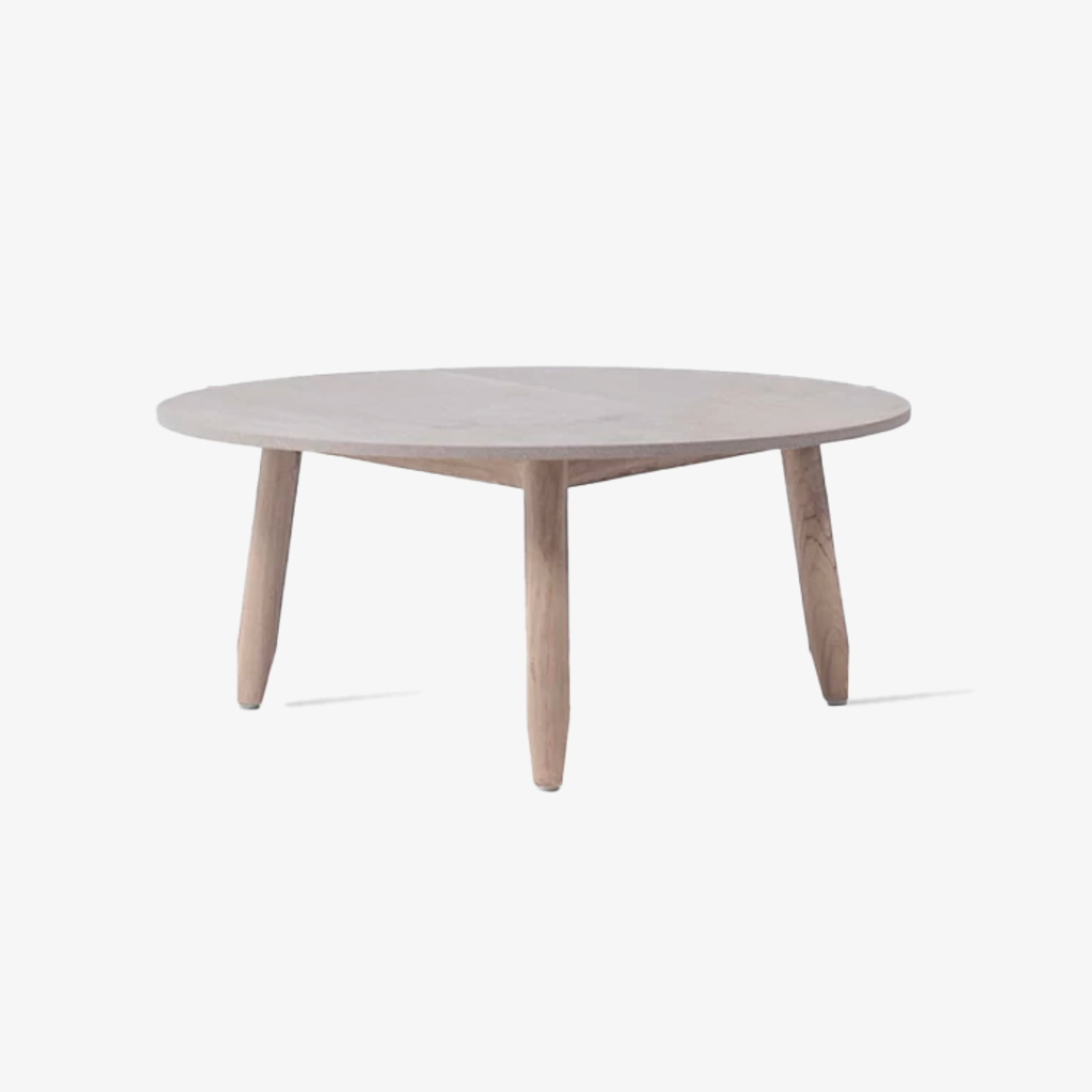 DAVID - Table basse ronde d'extérieur