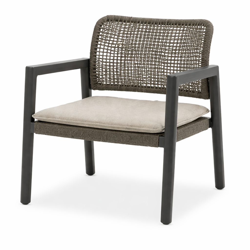 NIDO - Chaise lounge Anthracite