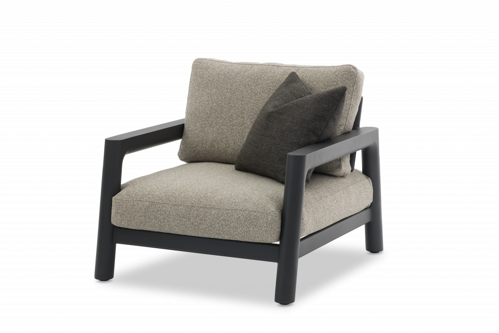NIDO - Fauteuil Anthracite