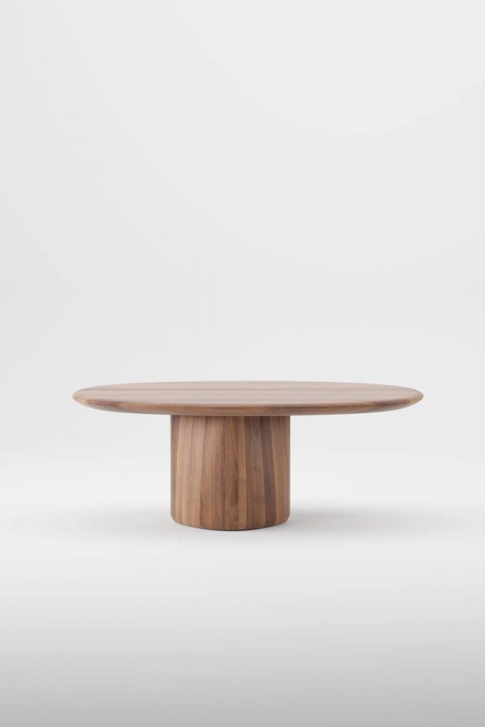 COLUMN - Table repas ovale