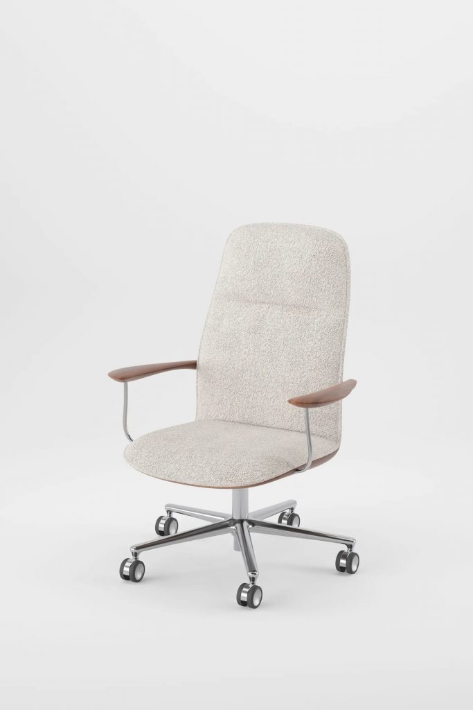 NILA OFFICE HIGH - Chaise de bureau haute
